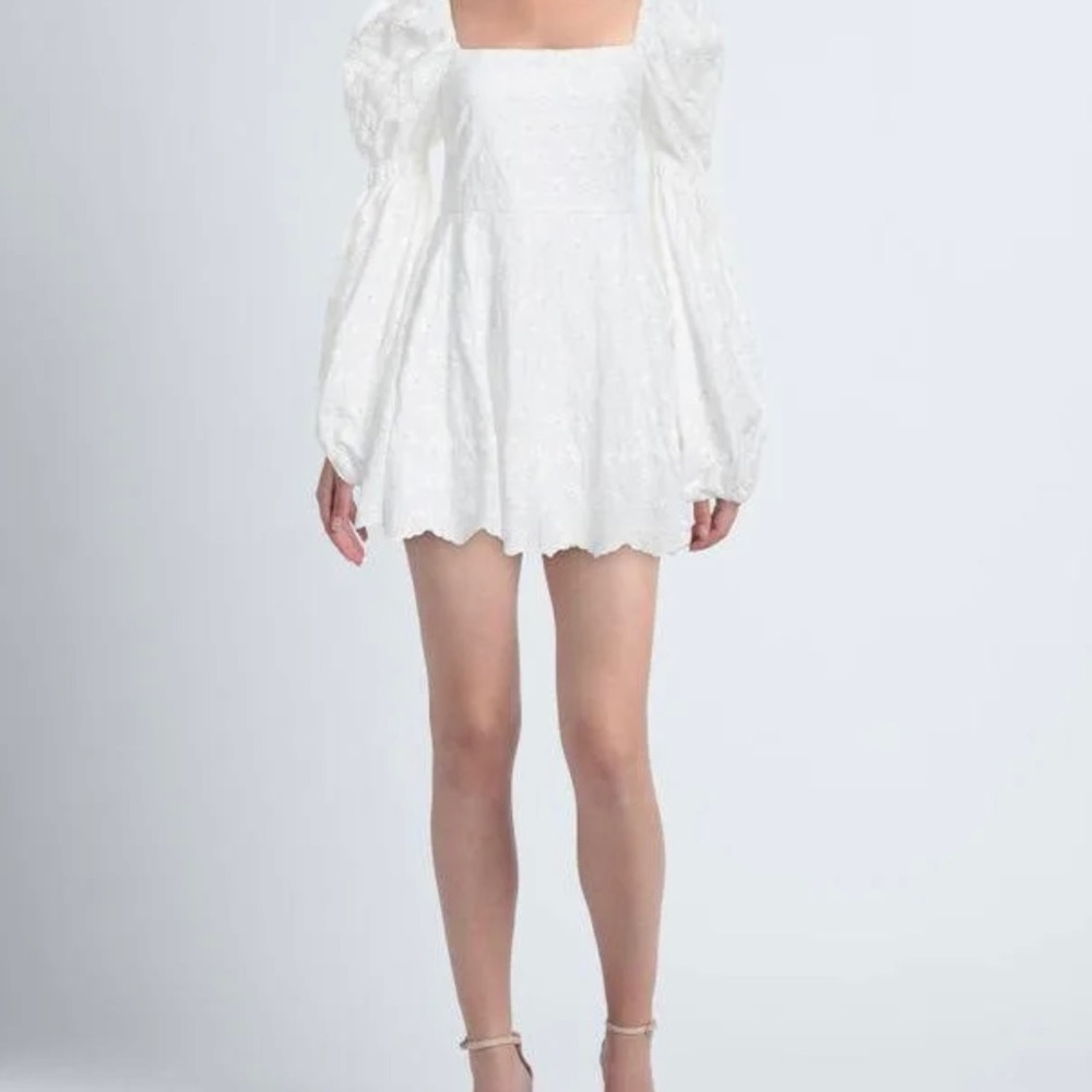 Caroline Constas Wren dress - never worn mini eyelet dress